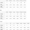 Amazon Size Chart